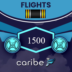 Awarded for completing 1500 Flights