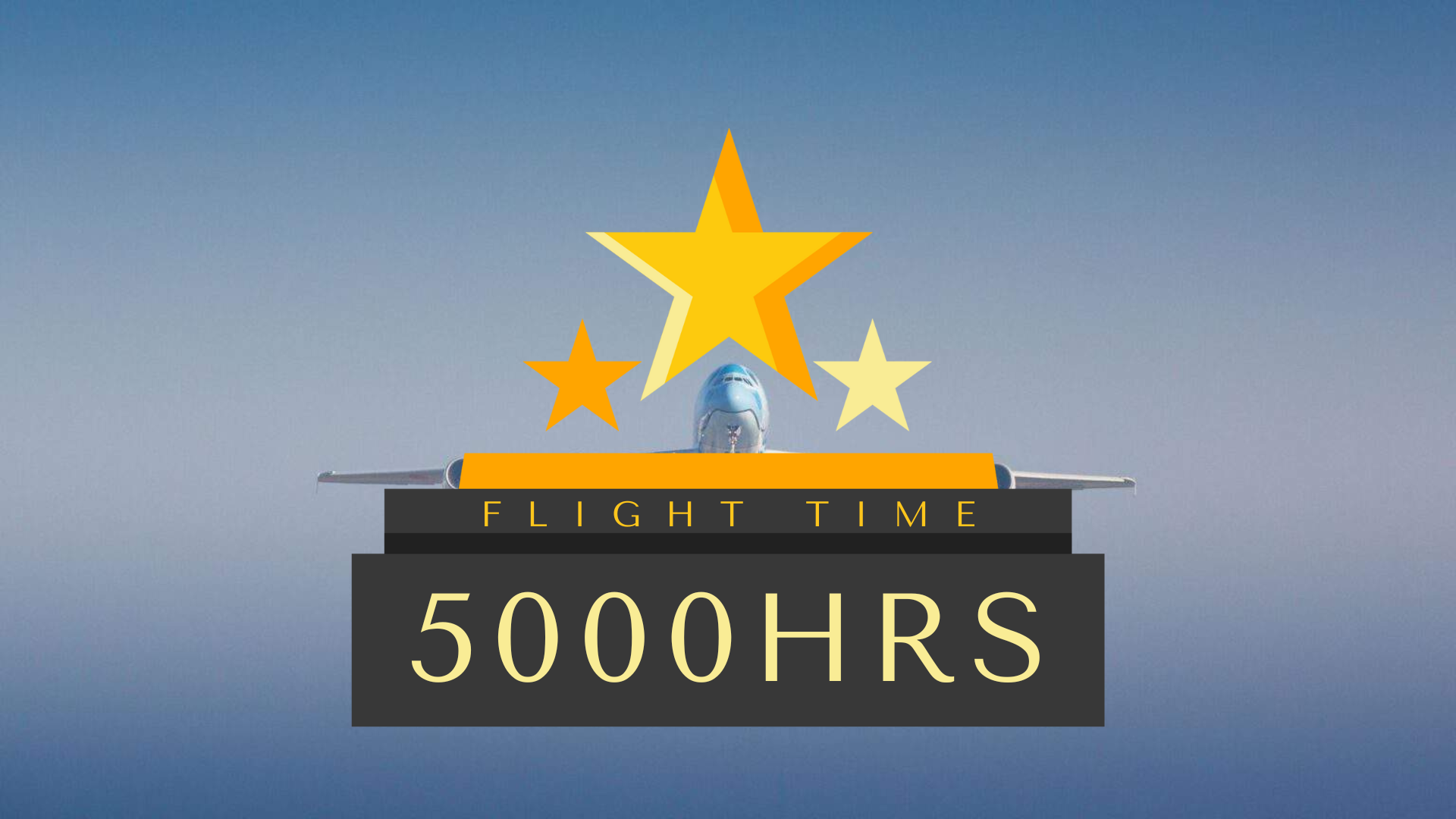 Awarded for completing 5000 flight hours
