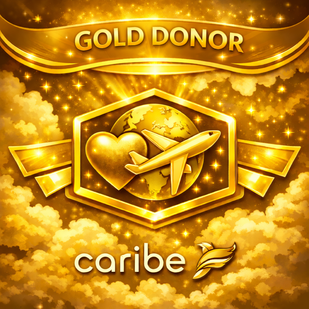 Recognition for frequently providing financial assistance to the airline