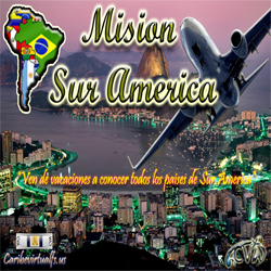 Awarded for completing 16 destinations in South America
